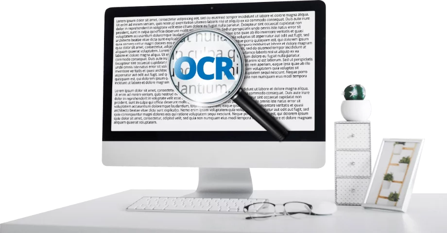 OCR - Bildschirm