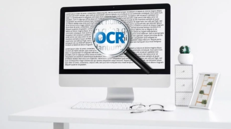 Monitor mit Lupe (OCR) Monitor