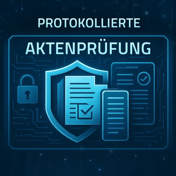 Icon - Protokollierte Aktenprüfung