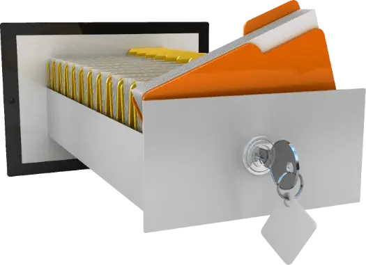 Schublade Aktencshrank